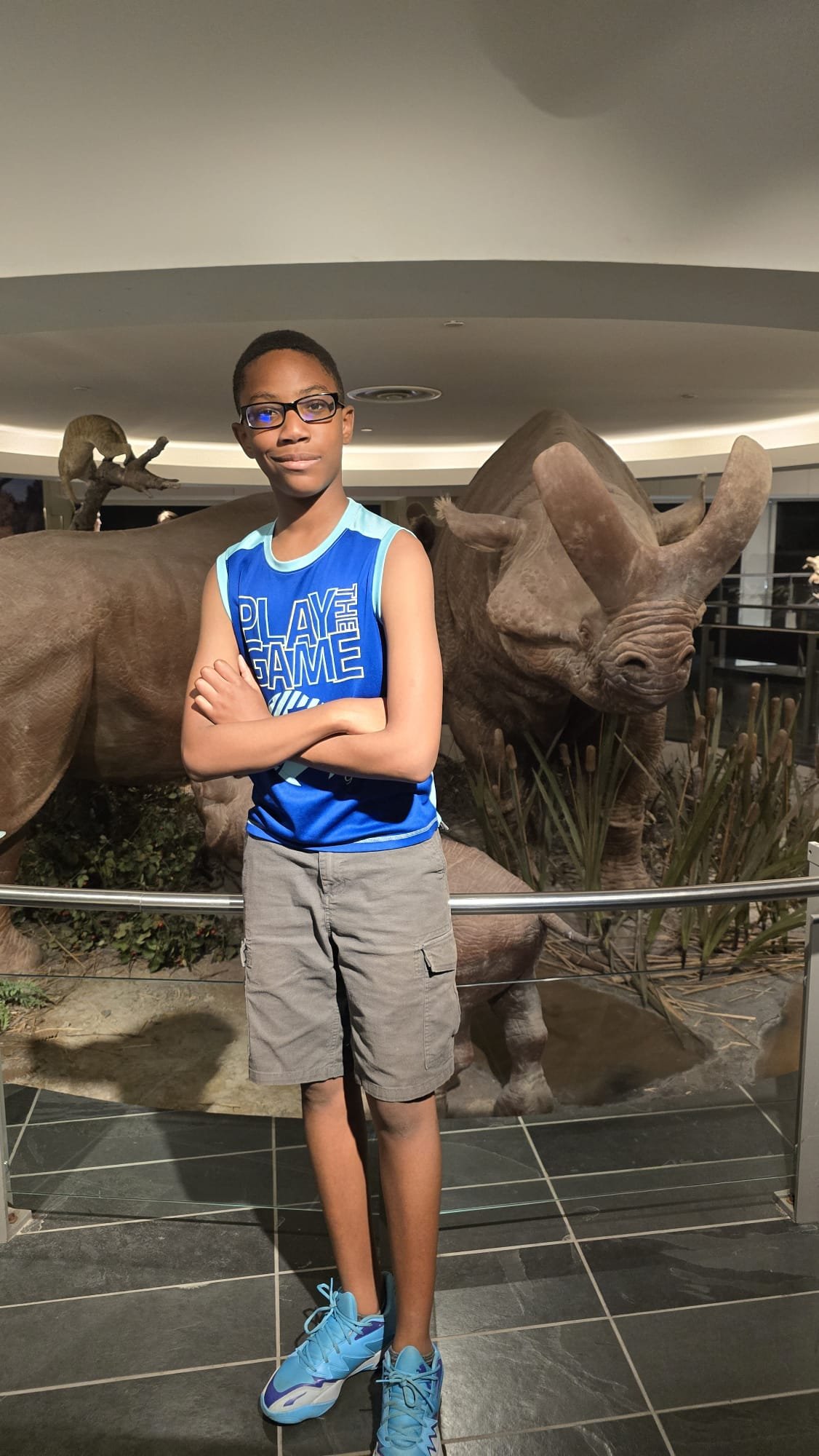 Media & Press 5 Caleb with rhino